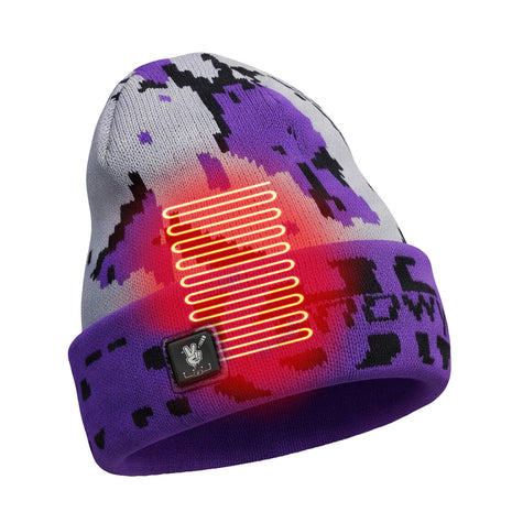 Dual-Ear Heated Winter Hat with Battery Display