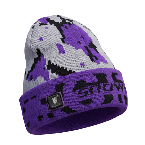 Dual-Ear Heated Winter Hat with Battery Display