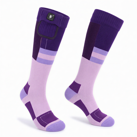 Cushioned Support Heated Ski Socks