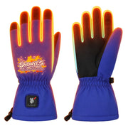 Kids Heated Ski Gloves – Wild Splash