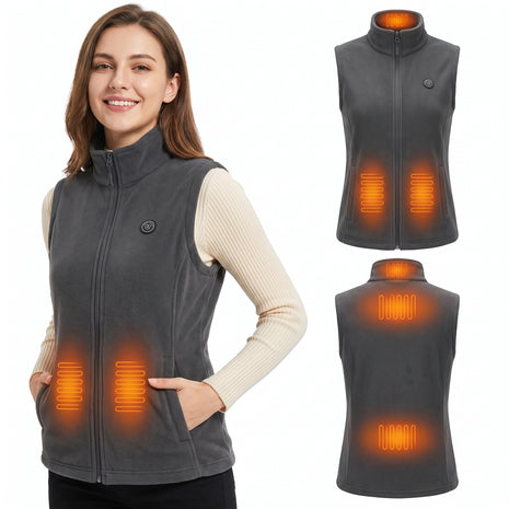 Women’s 5-Zone Dual-Control Heated Vest