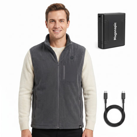 Men’s 5-Zone Dual-Control Heated Vest