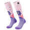 Horned Monster Kids Heated Ski Socks