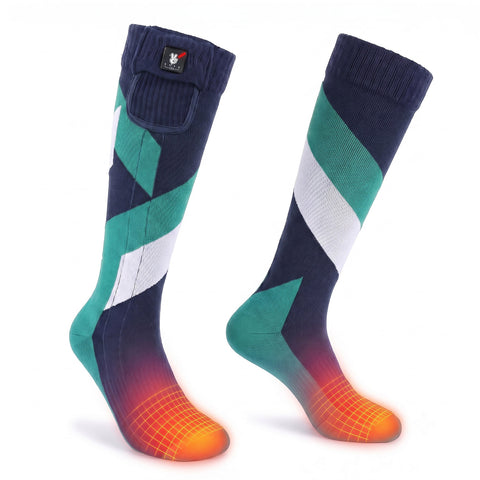 Protective Support Heated Ski Socks
